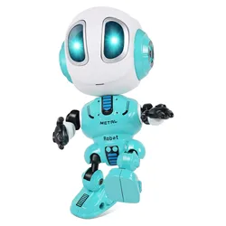 Falando inteligente robô de carregamento usb led olho interativo crianças brinquedo gesto sensor brinquedo crianças presentes aniversário brinquedos eletrônicos