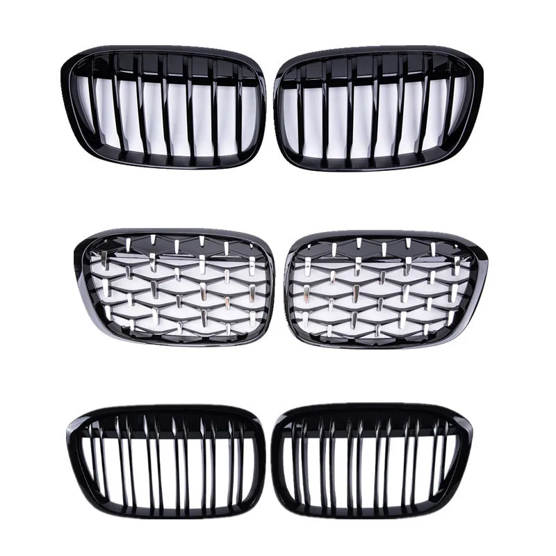 

Подходит для BMW X1 Full Star, одна решетка F49, двойная линия, три цвета, F48, новая модифицированная крышка радиатора X1