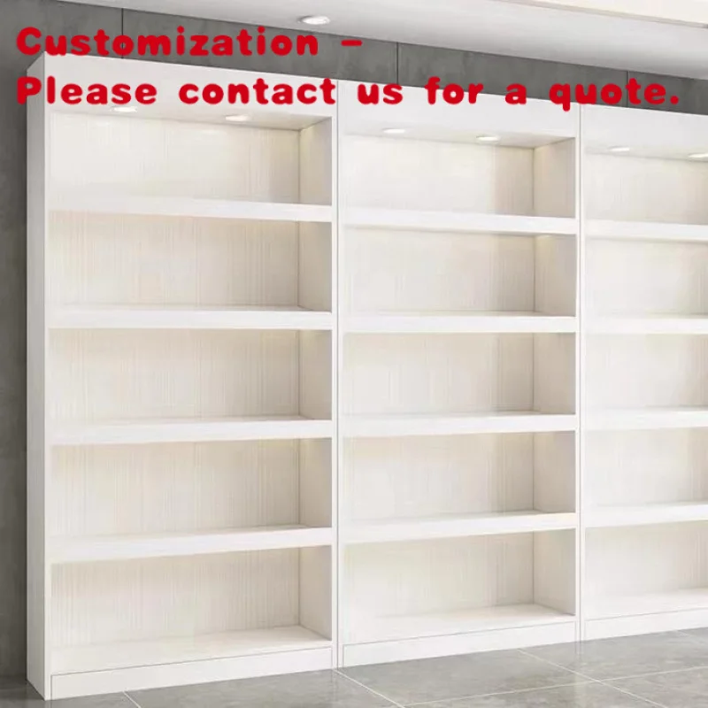 

custom.Commercial Wooden Display Cabinet Custom Modern Store Display Showcase with Shelves and Lighting Retail Shop Furnitur