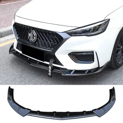 Front Skirts for Morris Garages 6 Splitter Car Body Kit MG6 PRO 2020 To 2023 Bumper Lip Spoiler Accessories Transform Style