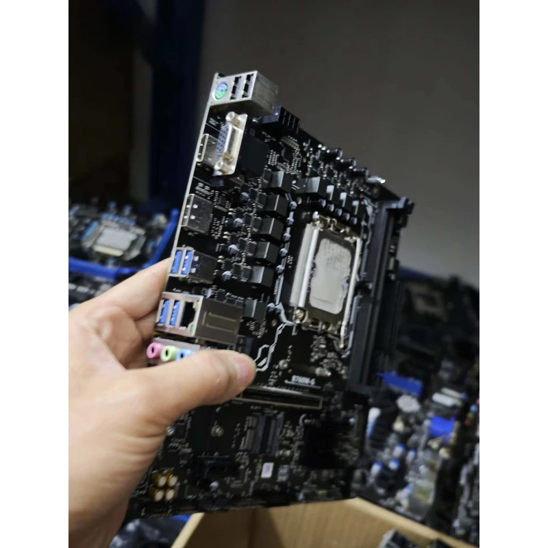 Used mATX Motherboard for GALAX B760M-G D4 LGA1700 B760 DDR4 M.2 HDMI VGA Nice Condition