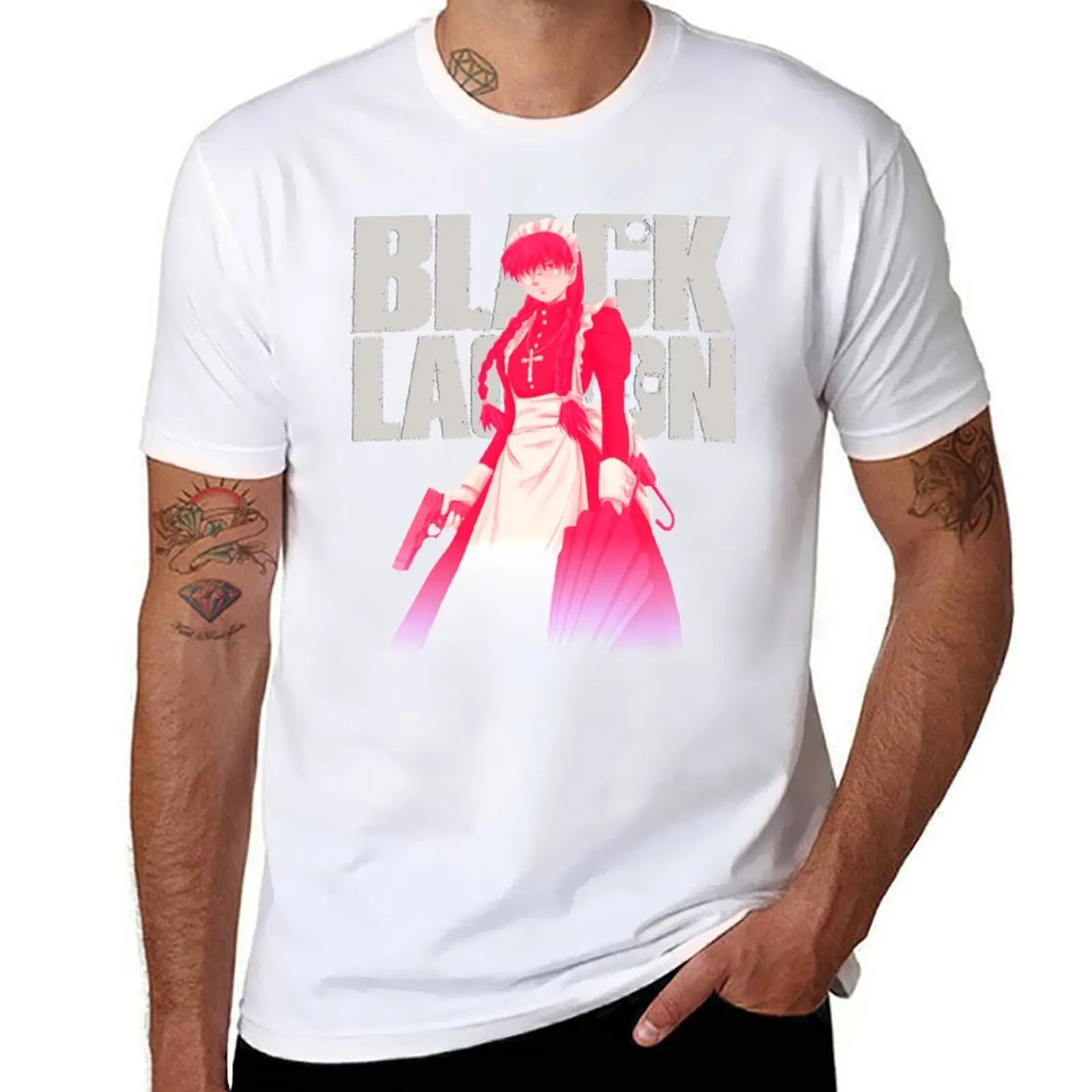 

Roberta - BLACK LAGOON T-Shirt t shirt for man 100 percent cotton t shirt man designer T-Shirt