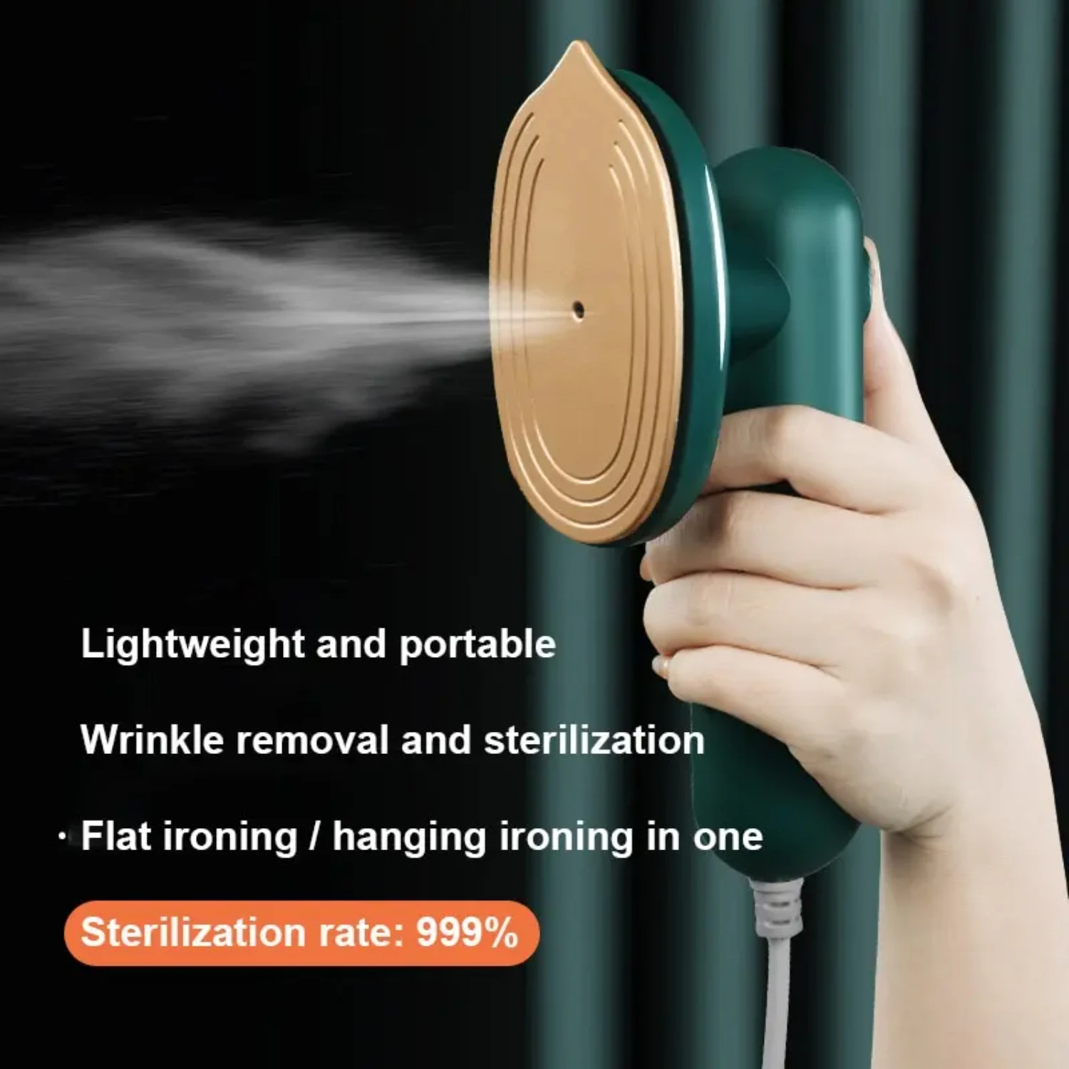 

Handheld Ironing Machine Portable Household Small Mini Iron European and American Hanging Ironin Kitchen