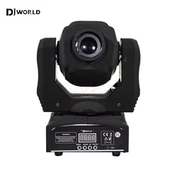 60W Moving Head LED Spot Gobo Light Manual Focus With DMX Controller Rotating LED Stage Pattern Light For Dj Disco Party Clubs