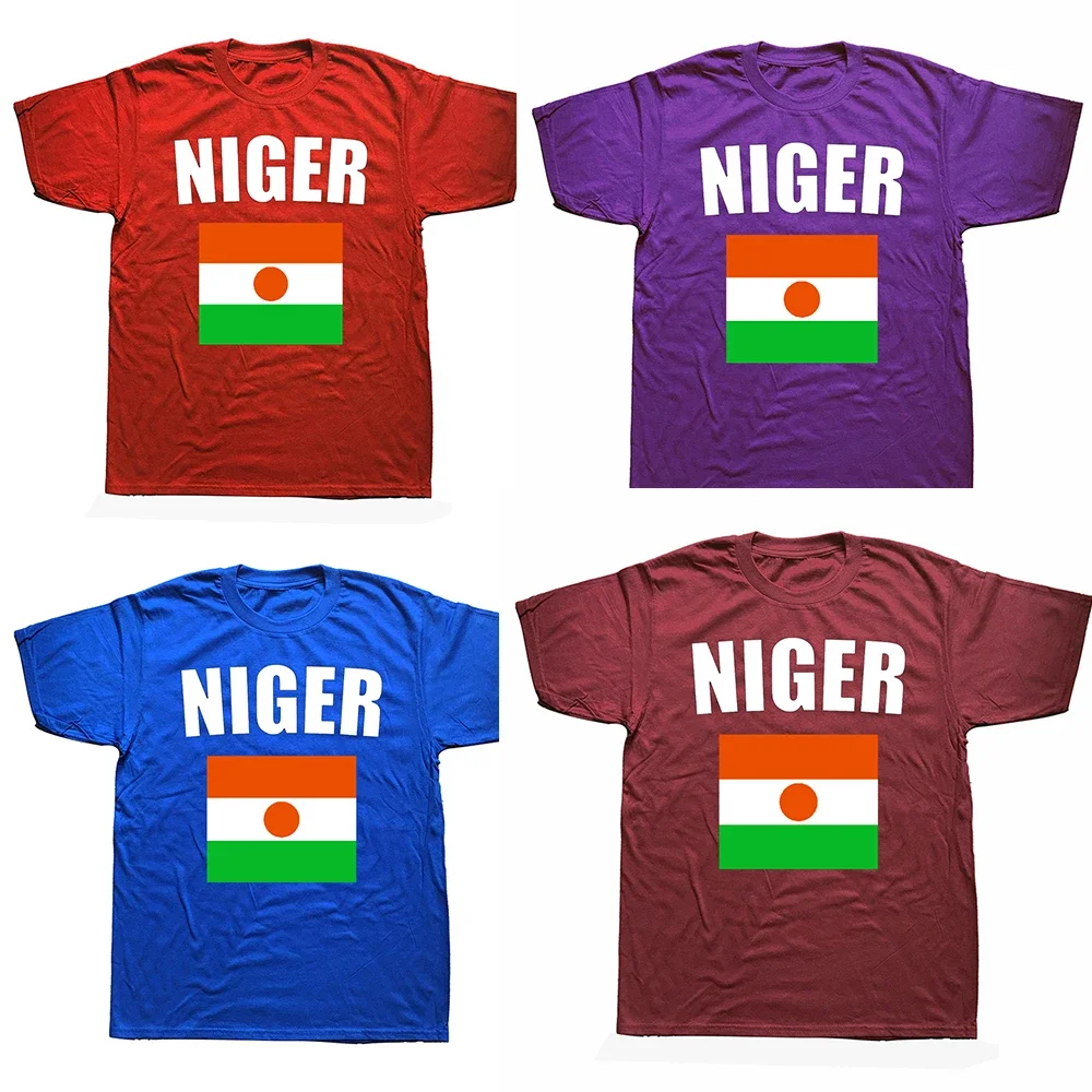 Funny Niger Nigerien T Shirts Summer Style Graphic Cotton Streetwear Short Sleeve Birthday Gifts T-shirt Mens Clothing