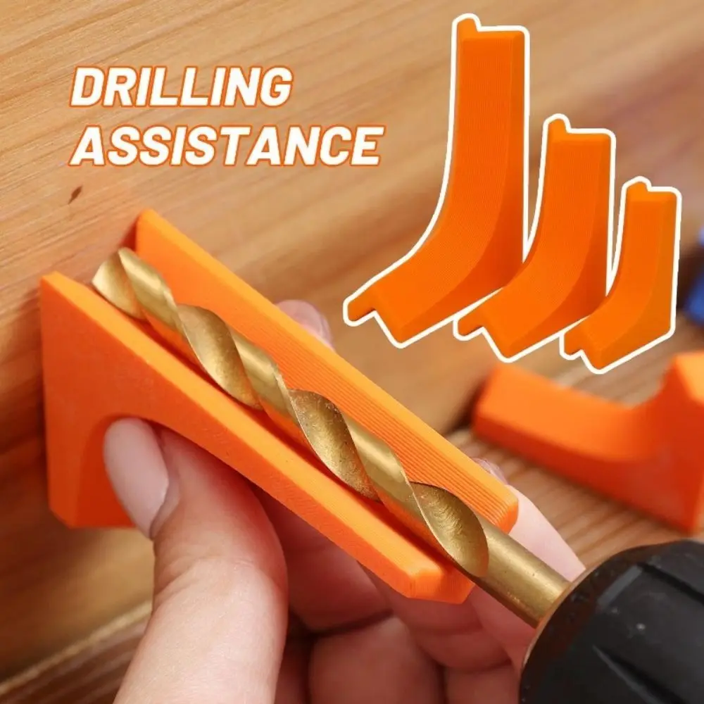 3Pcs/Set Non Slip Drilling Aid Set Precision DIY Drilling Guide Tool Wear-Resistant Vertical Drilling Locator