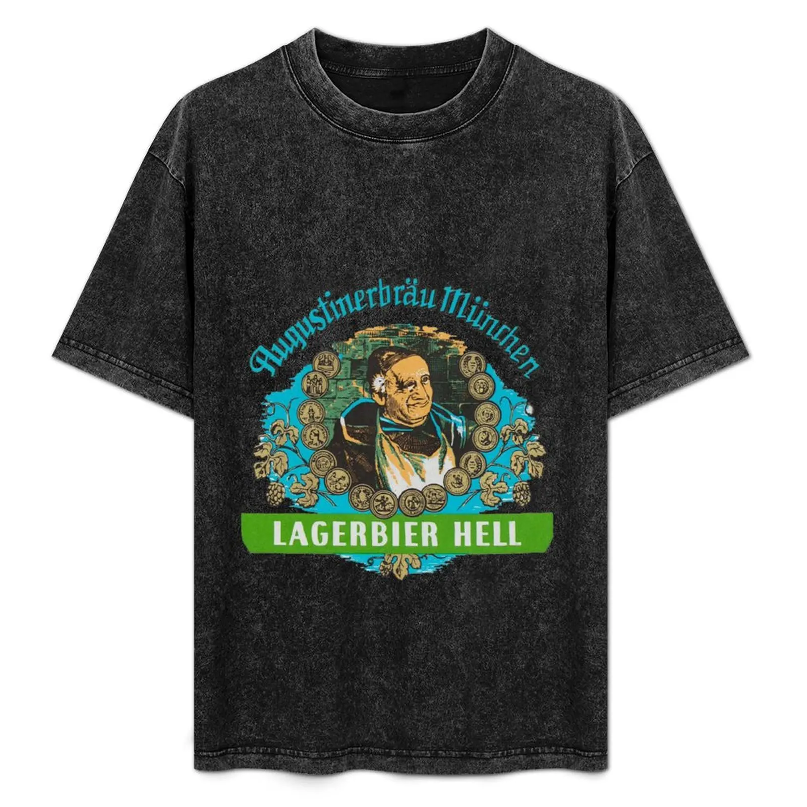 GERMAN MUNICH BEER POSTER T-Shirt Lightweight Sport Basic T-Shirt
