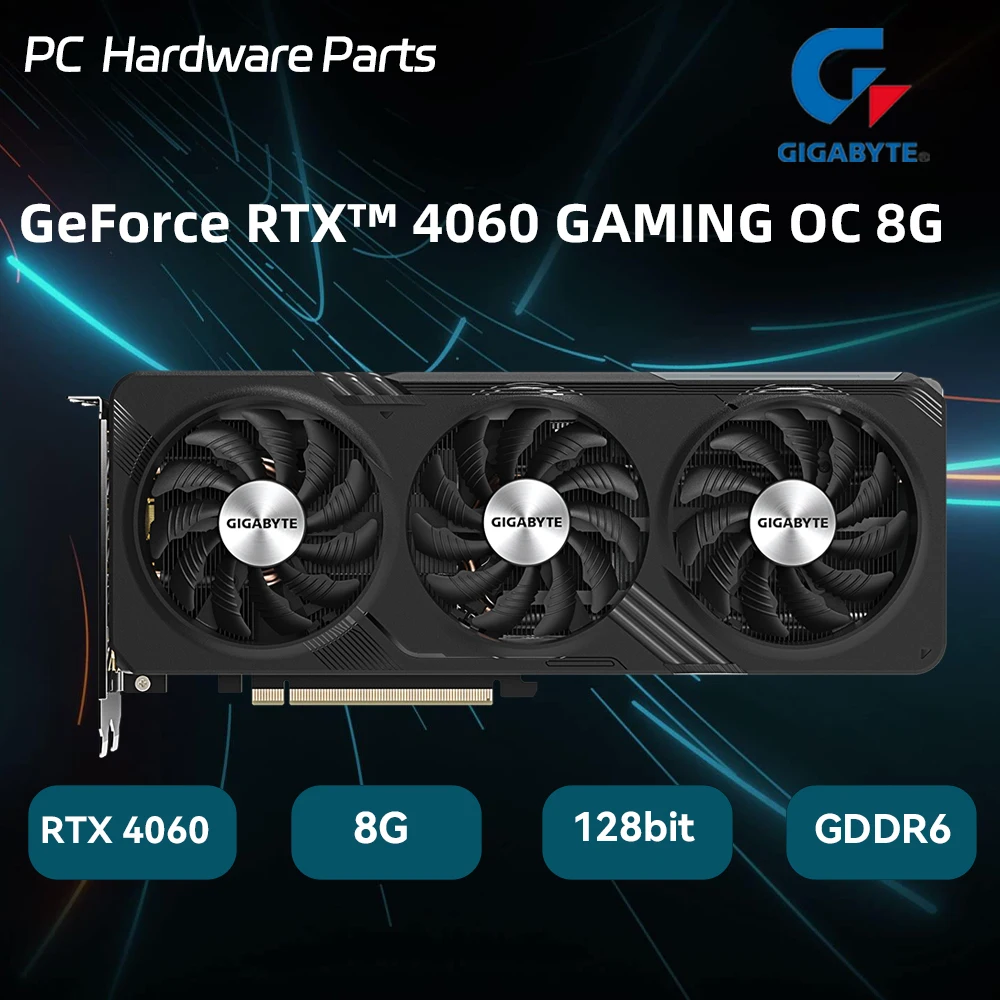 GIGABYTE GeForce RTX4060 GAMING OC 8GD 1