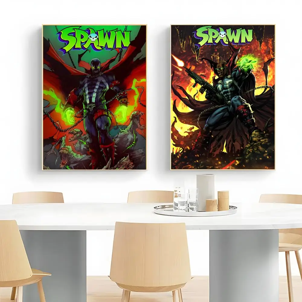 Dark Comic S-Spawn Poster Wall Art Print Decorative Mural Home Decor Gift Unframed