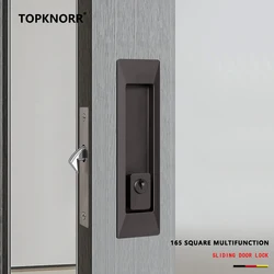 Sliding Door Lock, Kitchen Wooden Door, Barn Door, Sliding Door Hook Lock, Home Bedroom Solid Wood Door Concealed Handle