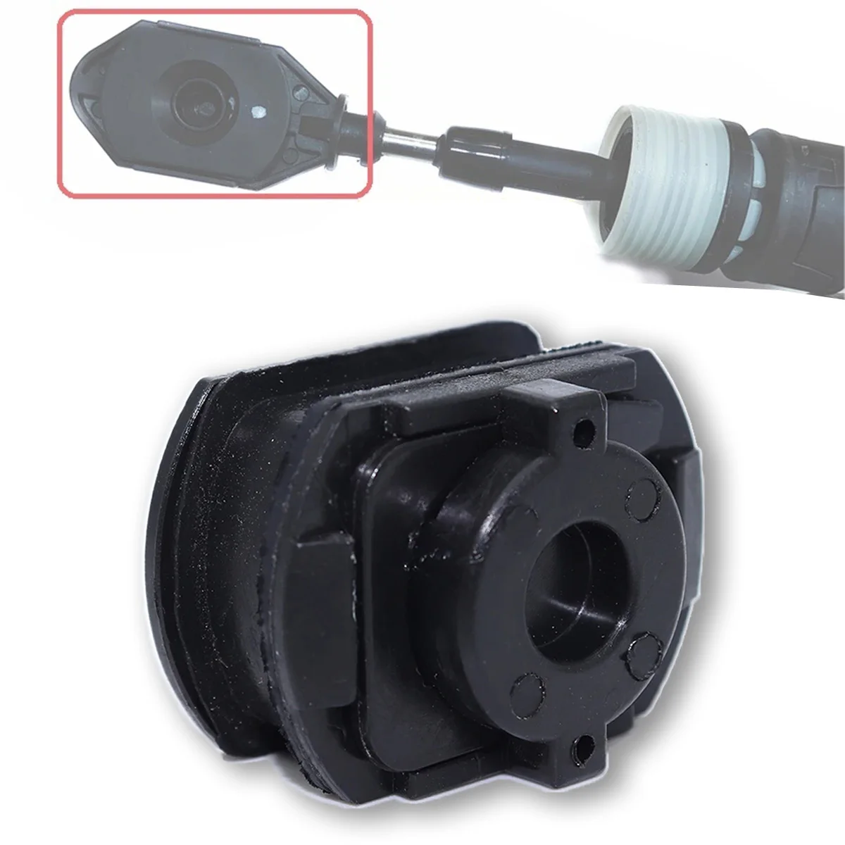 For Nissan Pixo 2008-2013 Gear Shift Bushing Grommet Clips Lever Cable End Linkage Connector Auto Accessories Replacement Part