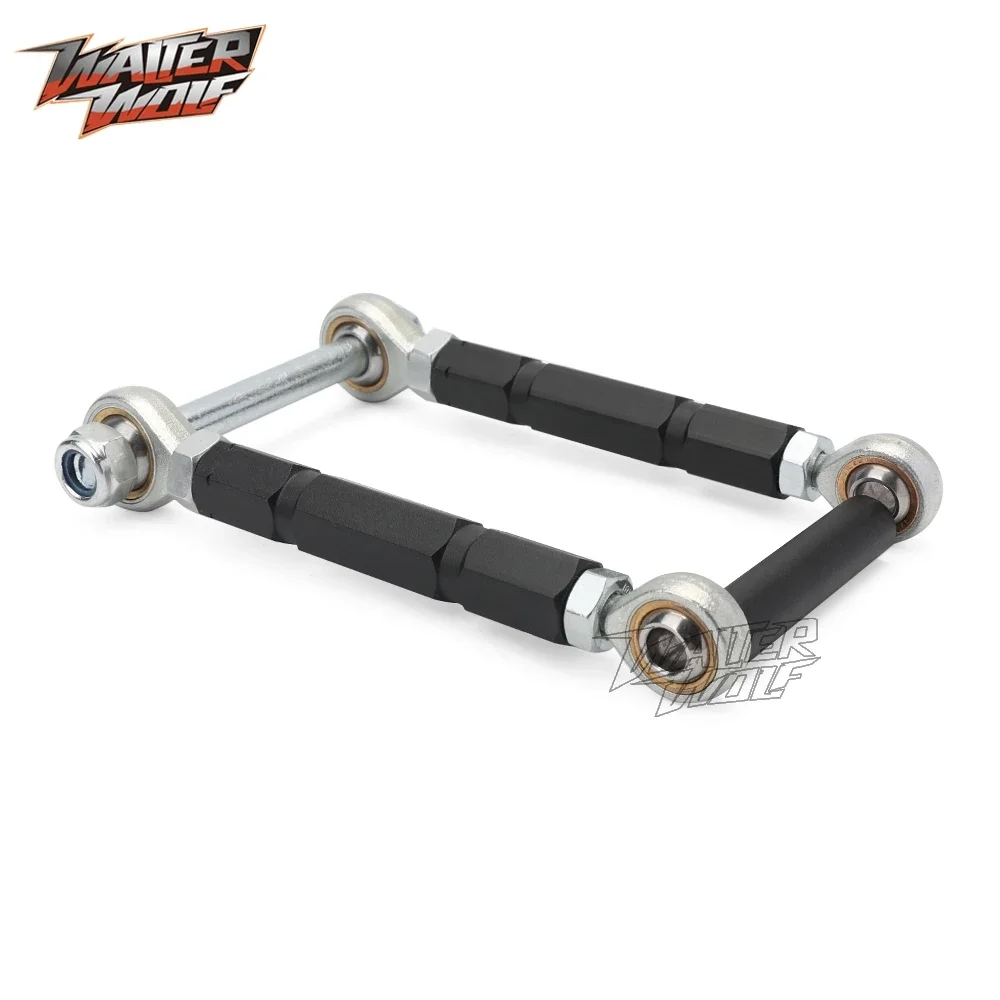 Para cfmoto 450nk 450sr 450rs kit de ligação de redução ajustável ligação de suspensão de choque traseiro 450 nk 450ss almofada inferior links de gota