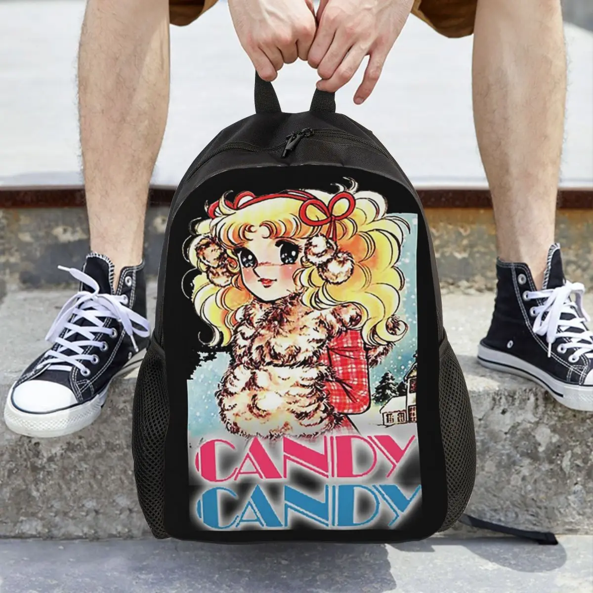 

Рюкзак CANDY CANDY, Лидер продаж, рюкзак большой емкости, детская сумка для книг, школьная сумка, сумки на плечо для мужчин и женщин