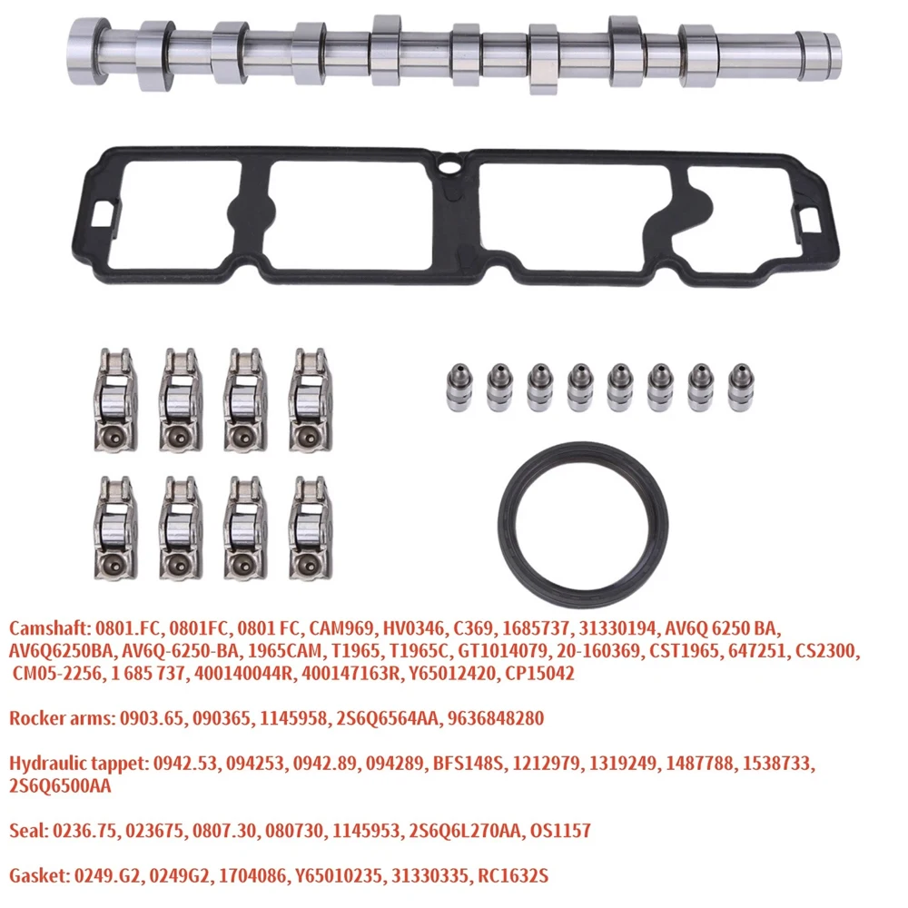 Motor Zware Nokkenas Kit Fit 1.4 1.6 L DV4C DV6C DV6D Diesel Voor Peugeot Citroen Berlin Ford Focus Mondeo Volvo 1.4L 1.6L
