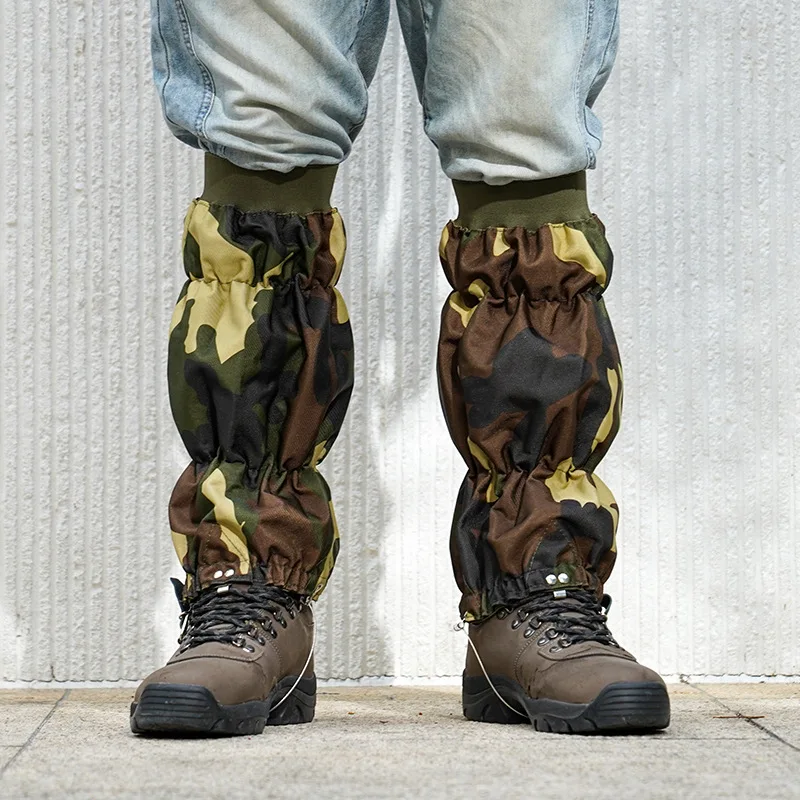 Outdoor Mountaineering Shoe Gaiters Waterproof Anti‑Snake Bite Sand Snow Proof Leg Foot CoversFor Camping Hiking Climbing Sports
