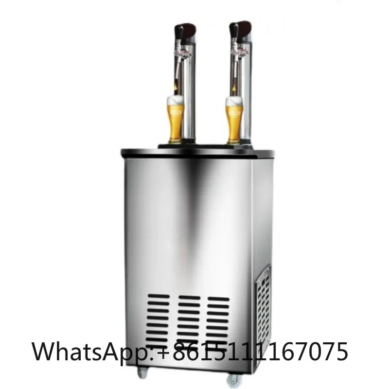 30L Tabletop Draft Beer Cooling Machine 1/2 Tap Dispensing Equipment 220V For Bar Beverage Serving