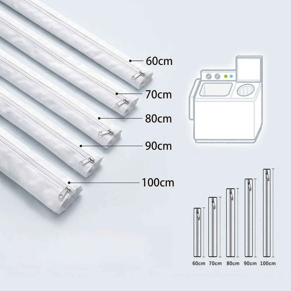 Machine Hose Protective Sleeve Sunscreen & Crack Resistant Water Pipe Cover For Standard Laundry Appliances (60-100cm)