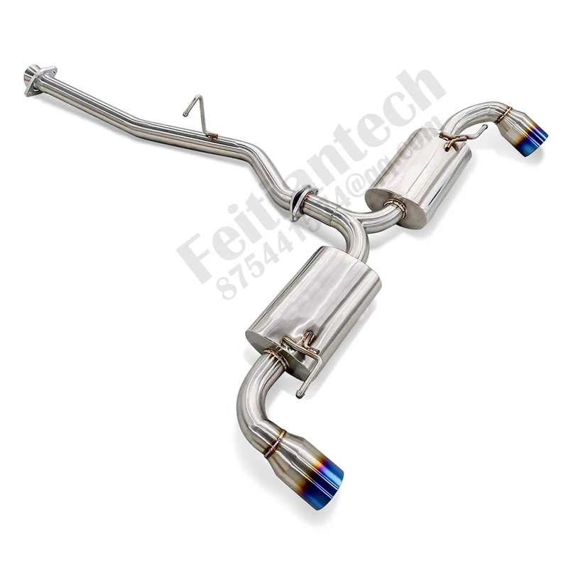 

Auto Performance Parts For Tuning Exhausted System Mazda RX-8 2004-2011 Catback Exhaust Muffler With Valves