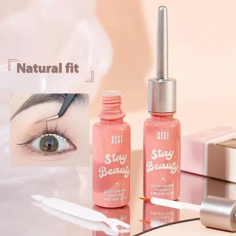 Klej do przedłużania rzęs Długotrwały makijaż Rzęsy Niewidoczny klej do sztucznych rzęs Wodoodporny Szybkoschnący Przezroczysty klej do rzęs