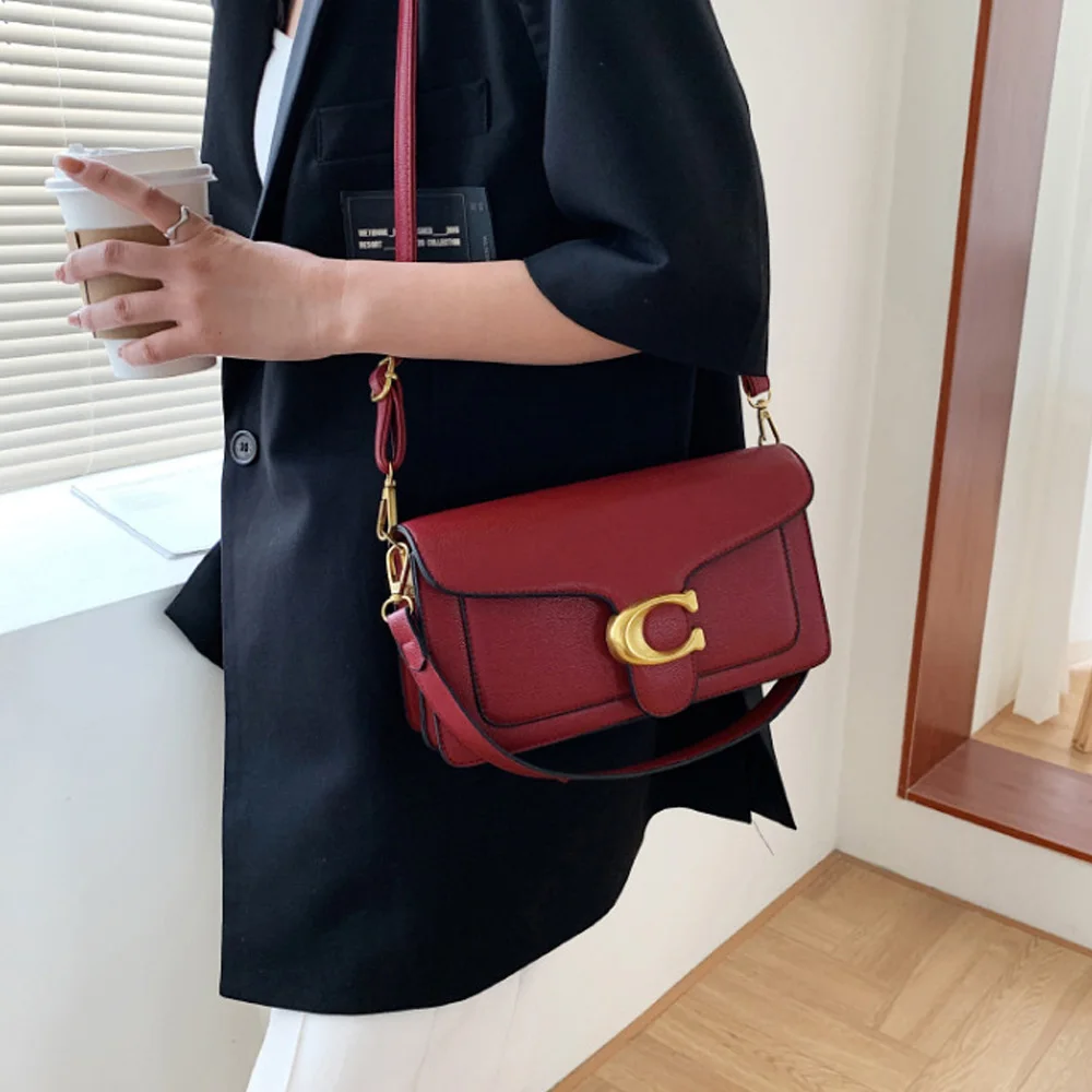 2026 new style high-end fashionable caviar small square bag double strap fashionable women's underarm messenger bag - view 6