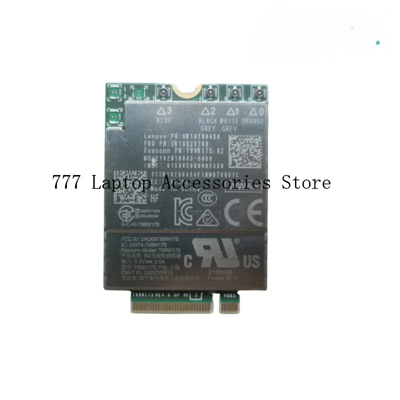 T99W175 Qualcomm X55 5G Module FRU 5W10V25768 For ThinkPad X1C Carbon 9th Gen X1