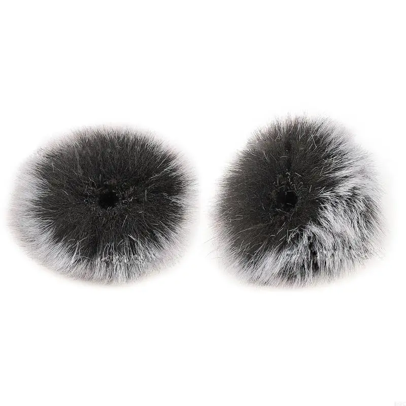 

1PC Universal Lavalier Microphone Furry Windscreen Fur Windshield Wind Muff for Rode Lapel Lavalier Mic 5/10mm W8EC