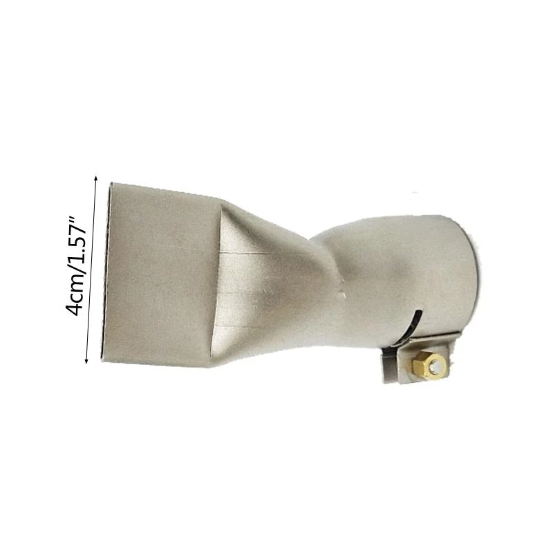 플라스틱 용접 PVC 플라스틱 열기 용접기 용 40mm 플랫 용접 노즐