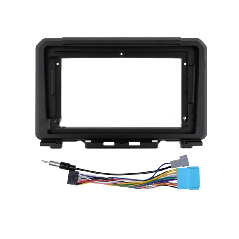 

9 Inch Car Fascia Radio Panel for Suzuki Jimny JB64 2018-2020 Stereo Frame Plate Adapter Mounting Dash Bezel Kit