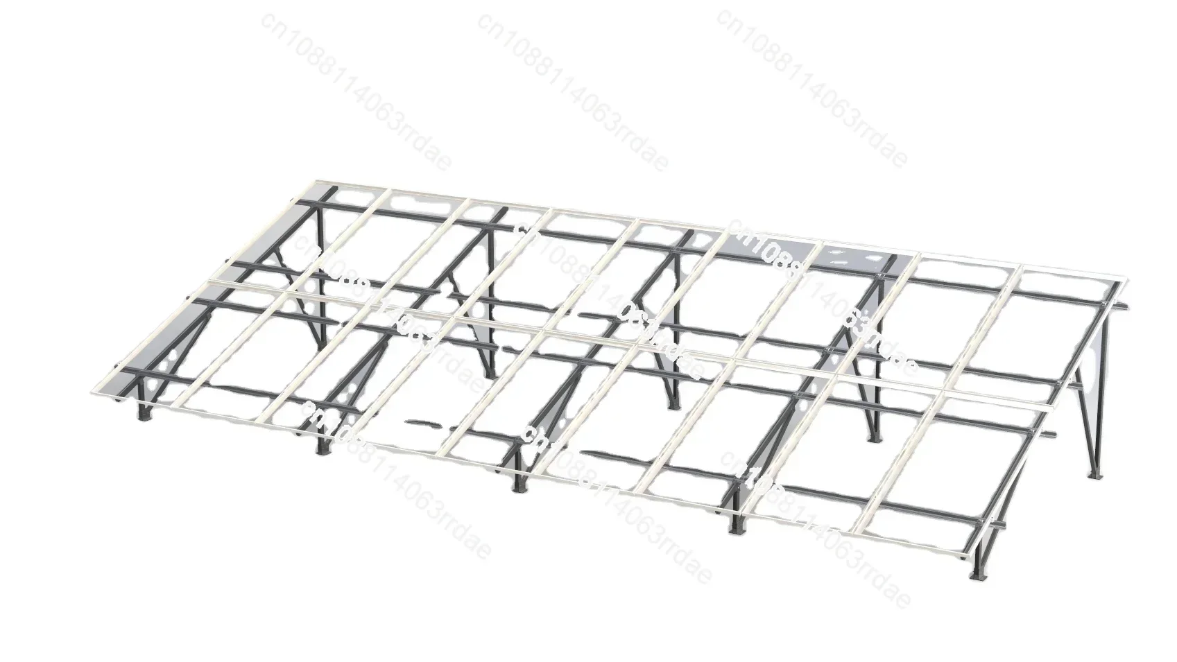 Solar Modulessolar Panel Z Bracketpv Mounting System Ballasted