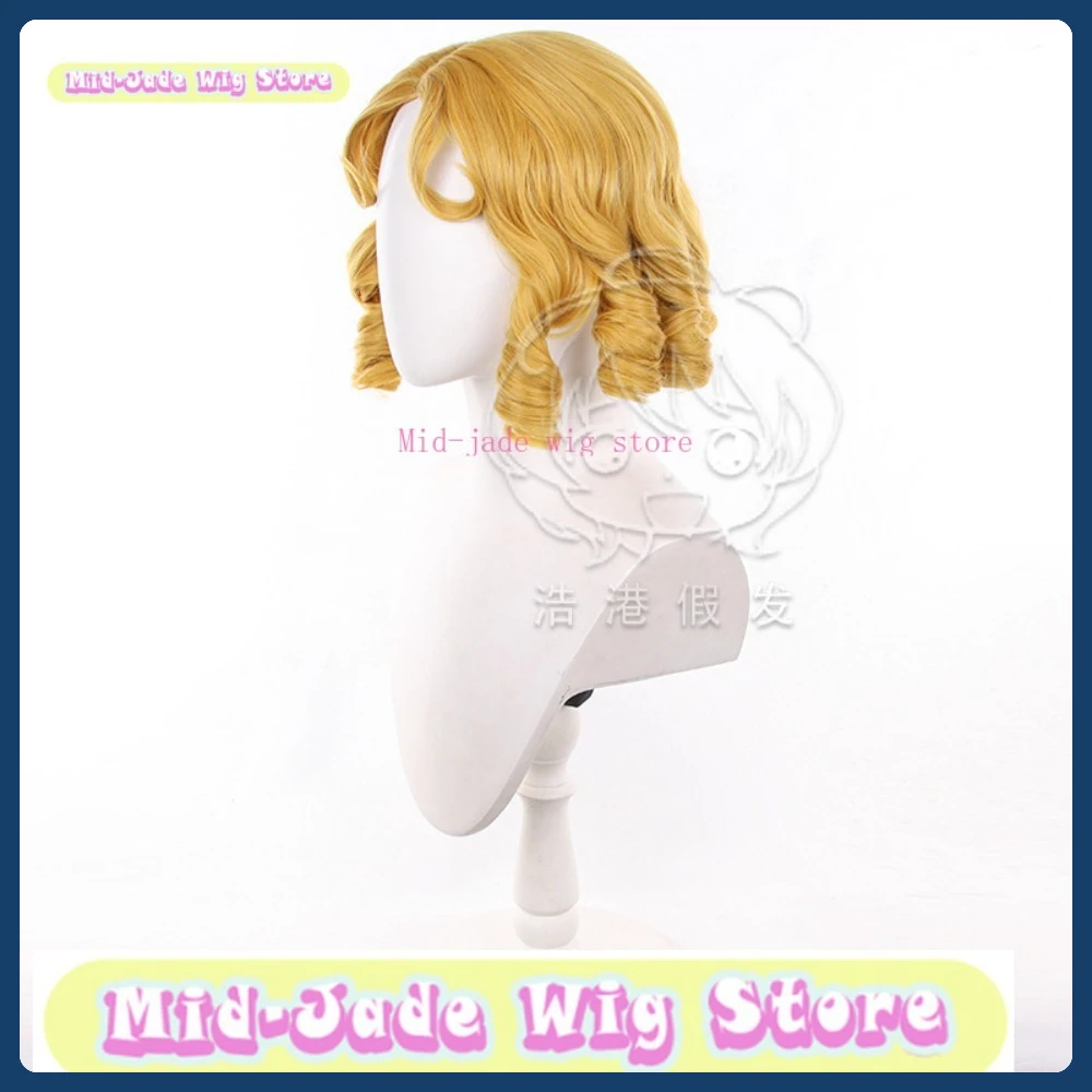 منتصف اليشم شعر مستعار الهوية الخامس المشجع ليتل ستار الجلد شعر مستعار تأثيري هالوين شخصية استعادة زي الدعائم أداء الحفلات #3