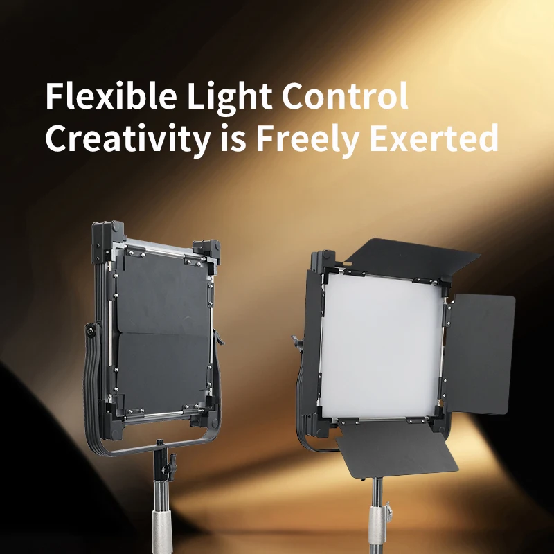 Lishuai 60W COOLCAM P60C(G) LED-Vollfarb-Panel-Leuchte