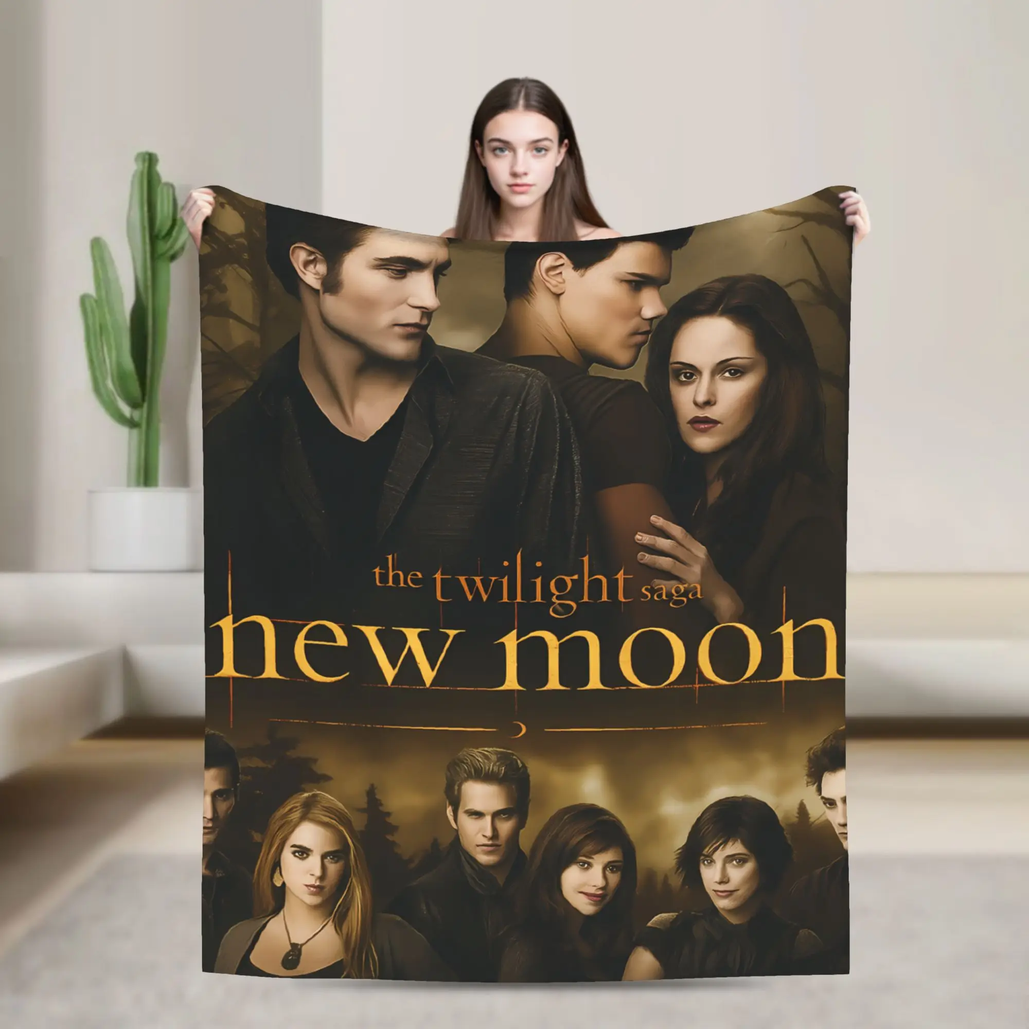 بطانية دافئة بنات بنين طائرة السفر جاكوب الشفق ساغا رمي بطانية الفانيلا المفرش الأريكة السرير نمط أريكة غطاء سرير