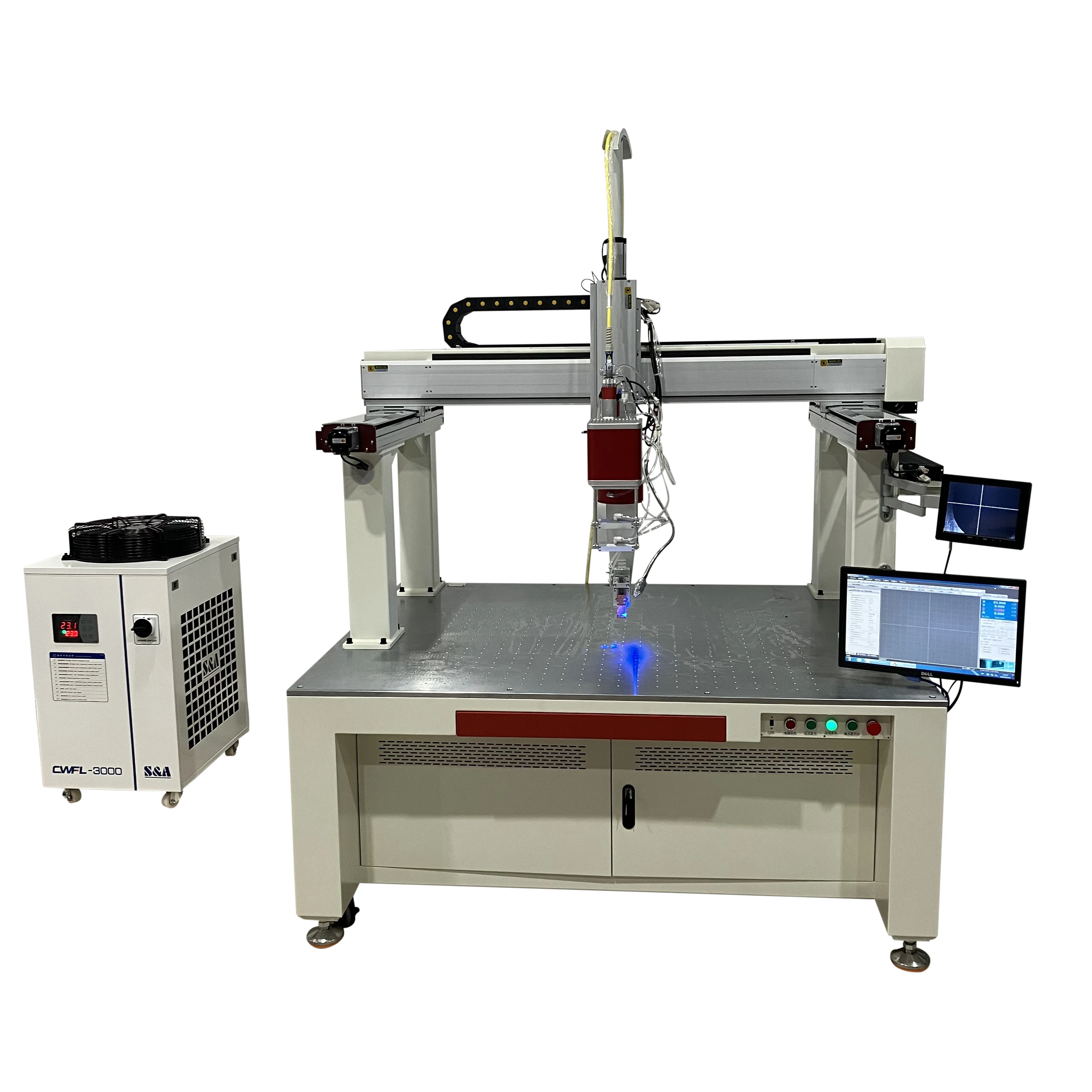 Galvanometer Welding Machine Precise Laser Soldering Machine for Metal Silver Gold Jewelry Automatic Mould Welder