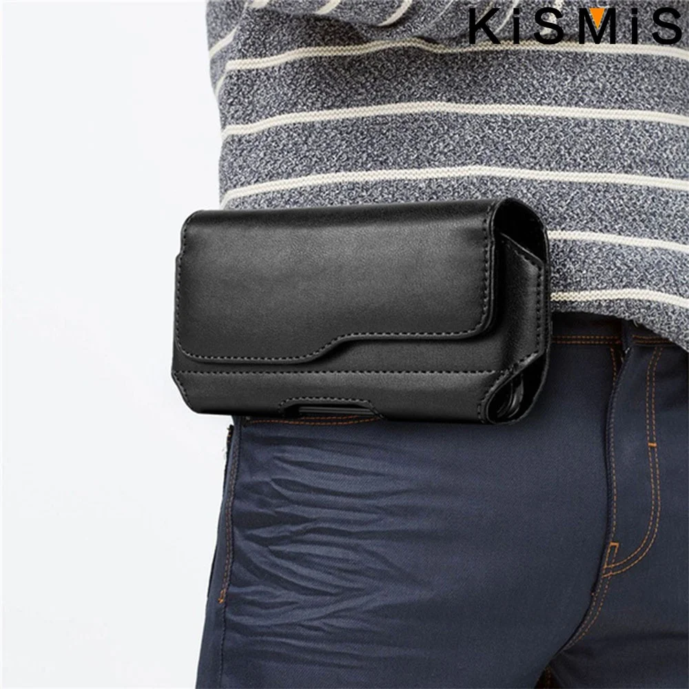 Kismis Riem Holster Met Riem Clip En Lus Riem Mobiele Telefoon Holster Magnetische Sluiting Past Elke Cel Telefoon 4 Maten Beschikbaar