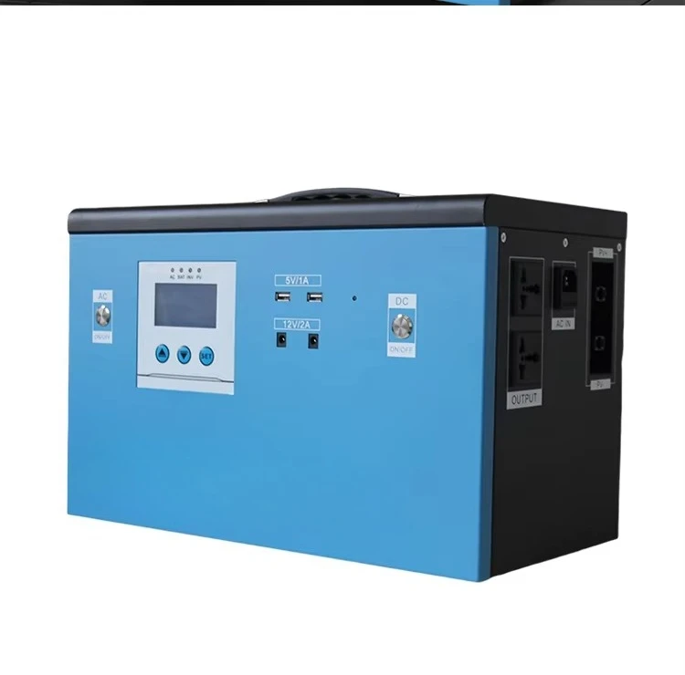 Portable Outdoor 500W & 1000W Solar Battery Pack Home Ion Battery IP65 Protection Stackable Solar System