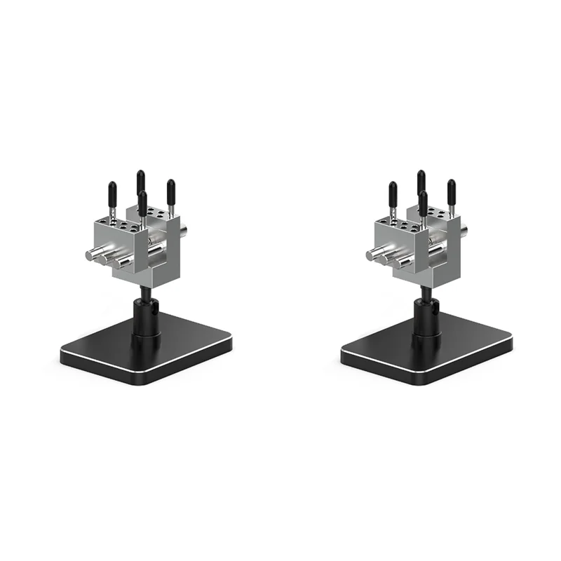 

【NEW-SALE】2X 2In1 Mini Portable Table Vise, Micro-Bench Vise For Model Building Precision Clamp Scale Model Fixing Tool DIY