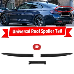 Universale Ala Posteriore Labbro Baule Posteriore Coperchio Auto Spoiler Ala Tetto FAI DA TE Refit Per BMW Serie 3 E90 F30 G30 2005-2021 BMW E60 E46 F10