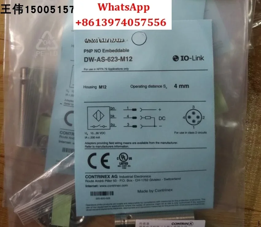 

1 шт. Датчик DW-AS-623-M12//CONTRINEX, новый оригинальный