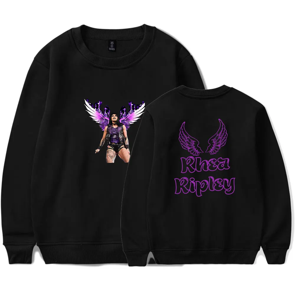 

Толстовки Rhea Ripley Merch для женщин и мужчин, свитшоты для косплея, модная уличная одежда для женщин и мужчин