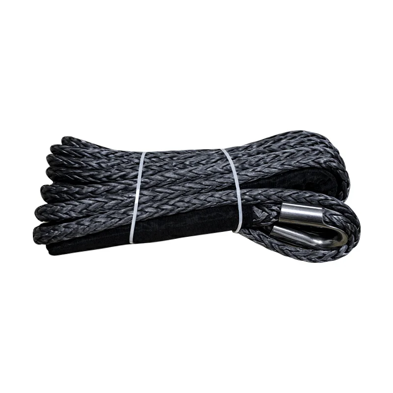 

synthetic UHMWPE rope towing winch ropes 10mm 12mm for emergency situation