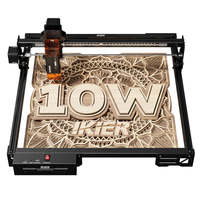 10W Portable Automatic Laser Marking Cutting Laser Engraving Machines for Metal Wood Acrylic Plastic Glass Steel IKIER X10 Pro