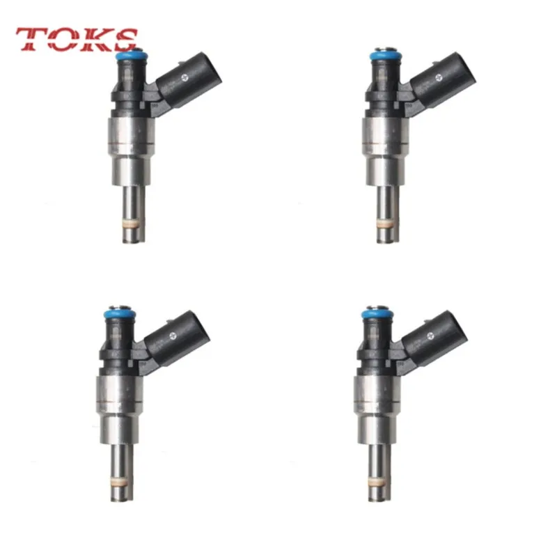 06F906036F  4PCS Fuel Injector 06F 906 036F Fits For VW EOS  BWA Golf Mk5 Gti Audi A3 2004-2009 Seat Toledo Oktavia  NEW