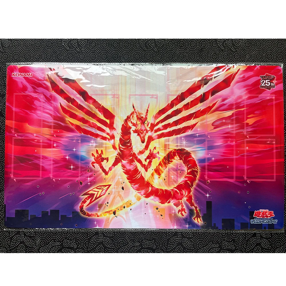 

Yu-Gi-Oh Playmat Crimson Dragon TCG CCG OCG Trading Card Game Mat Yu-Gi-Oh Mats-Y328