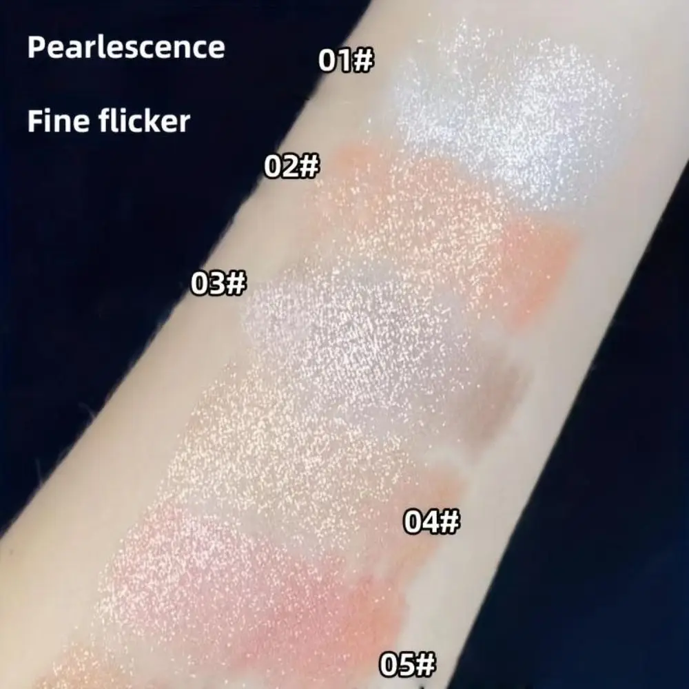 1 pz durevole doppia estremità ombretto stick glitter opaco ombretto matita di lunga durata 6 colori sdraiati baco da seta penna trucco cosmetico