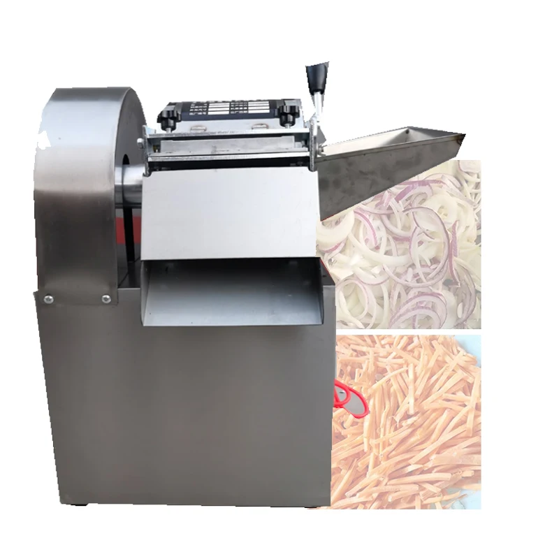 

Factory Outlet Stainless Steel Electric Cutter Commercia Vegetable Cutting Melon Fruit Vegetable Cutter Machine