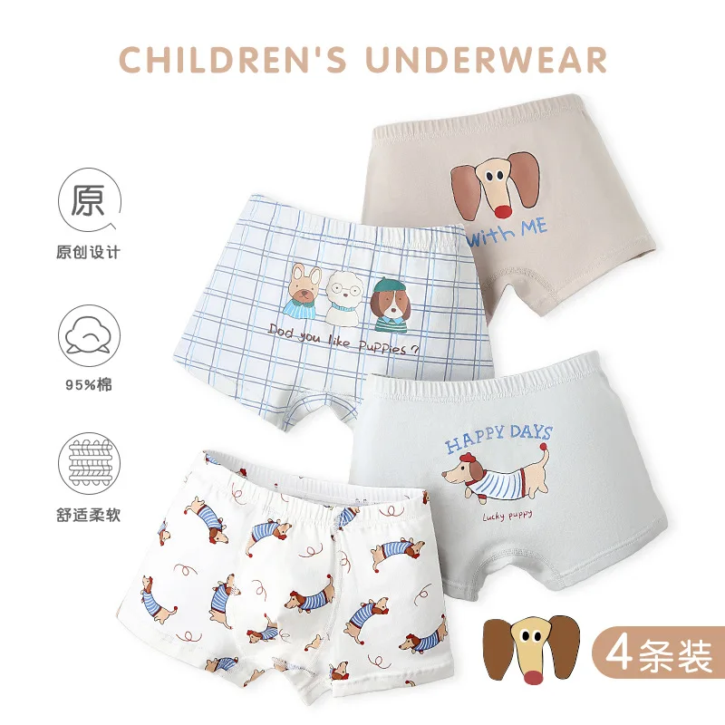 Najnowsze majtki dziecięce czysta bawełna (95%) chłopięce bokserki dziecięca bielizna dla maluchów spodenki z motywem kreskówkowym bawełniane kalesony