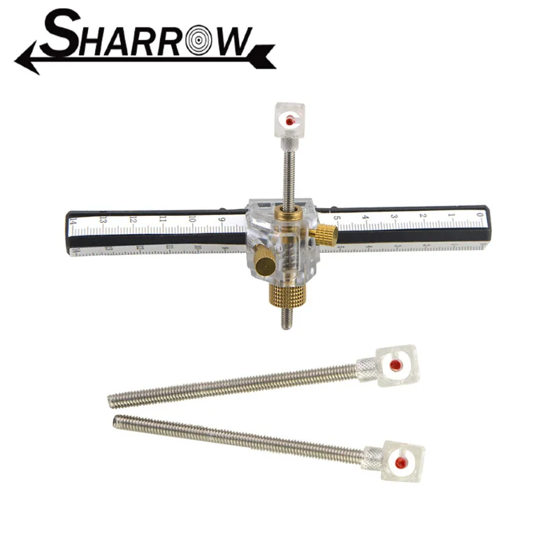 Archery Recurve Bow Sight Pin Left and Right Sight Point Universal Thread for Outdoor Arrow Shooting Hunting Aiming Accessories