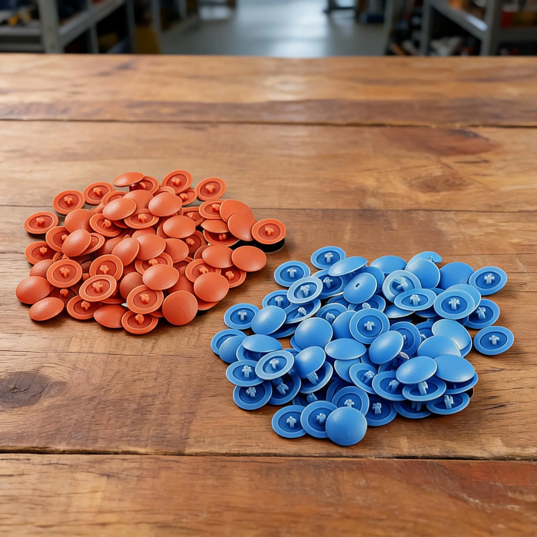 12mm ABS Screw Cover Cap Plastic Decorative Cap for Phillips Screw Head For Cabinet Hardware Orange Blue 2000pcs Total Set