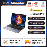 CHUWI HeroBook Pro laptop 14.1‘‘Intel Gemini Lake N4020 Dual Core Windows 10 system 8GB RAM 256GB SSD full layout keyboard