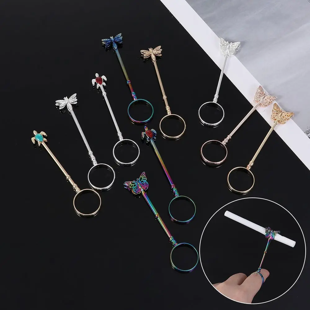 New Cigarette Holder Ring Finger Hand Rack Smoking Holder Adjustable Waterproof Slim Cigarette Tool Accessories For Women Men